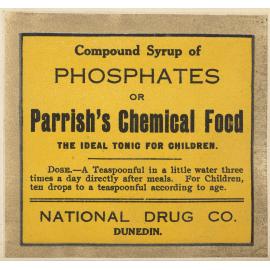"Compound Syrup of Phosphates or Parrish's Chemical Food"
