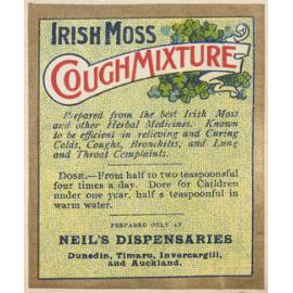 "Irish Moss Cough Mixture"