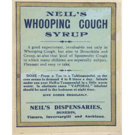 "Neil's Whooping Cough Syrup"