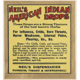 "Neil's American Indian Drops"