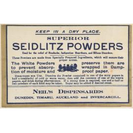 "Superior Seidlitz Powders"