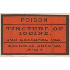 "Poison Tincture of Iodine."