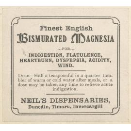 "Finest English Bismurated Magnesia"