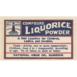 "Compound Liquorice Powder"