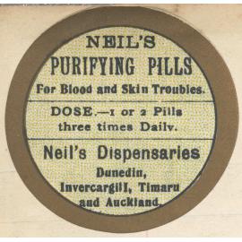 "Neil's Purifying Pills"