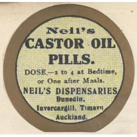 "Neil's Castor Oil Pills"