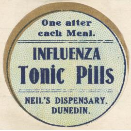"Influenza Tonic Pills"