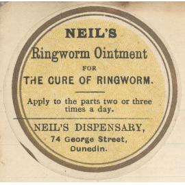 "Neil's Ringworm Ointment"