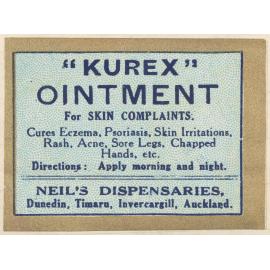 " "Kurex" Ointment"