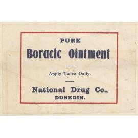"Pure Boracic Ointment"