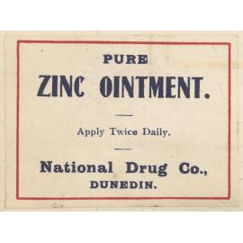 "Pure Zinc Ointment."