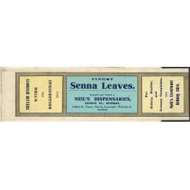 "Finest Senna Leaves."
