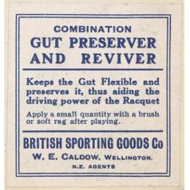 "Combination Gut Preserver And Reviver"
