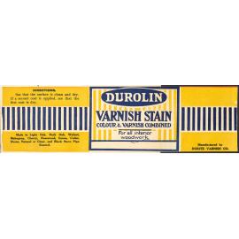 "Durolin Varnish Stain"
