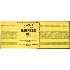 " "Blaxit" Jet Black Harness Oil"