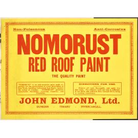 "Nomorust Red Roof Paint"