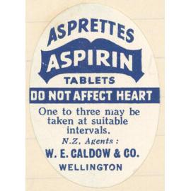 "Asprettes Aspirin Tablets"