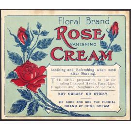 "Floral Brand Rose Vanishing Cream"