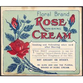 "Floral Brand Rose Vanishing Cream"