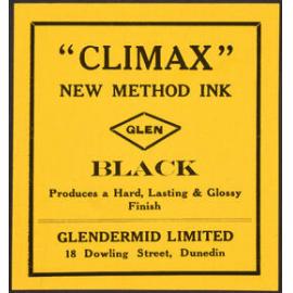 " "Climax" New Method Ink"