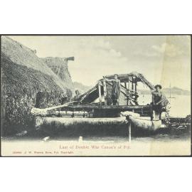 Last of Double War Canoe's of Fiji