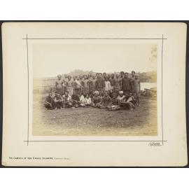 Labour Men, Rewa River, Fiji