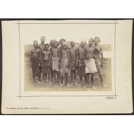 Labour Men, Rewa River, Fiji