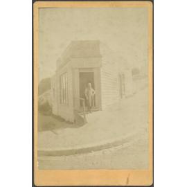 W. Sim, Bootmaker, on the corner of George and Warrender streets