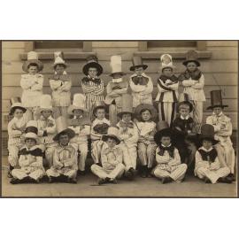 Boys in fancy dress