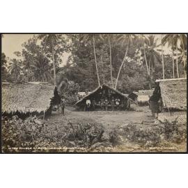 In the village at Ahia, Ulawa, Solomons
