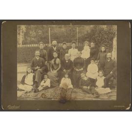 Family group, 'Hart, Theomin, Michaelis, Isaacs'
