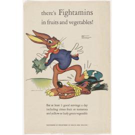 "there's Fightamins in fruits and vegetables!"