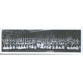 Graduating class and staff, perhaps