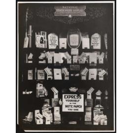 'Express yourself in the note paper you use', National Stationery Display, London
