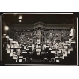 Stationery window display for W.H. Smith & Son, London