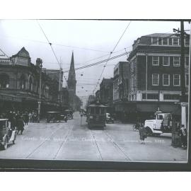 Colombo Street, looking South, Christchurch, N.Z.