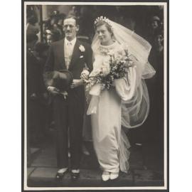 'Eunoe Thompson. Wedding to Henry Stamers Smith'