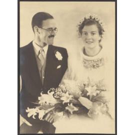 'Eunoe Thompson, wedding to Henry Stamers Smith'
