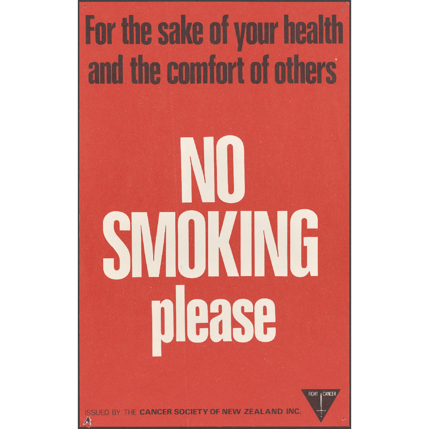 Cancer Society of New Zealand Incorporated: Ephemera