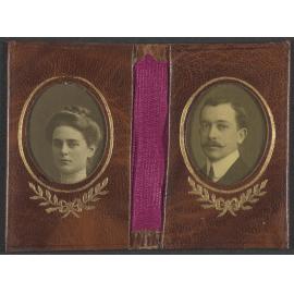 Two miniatures of unidentified people