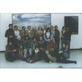 Last exhibition opening of The Group, Christchurch 