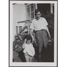 James K. Baxter and his daughter Hilary