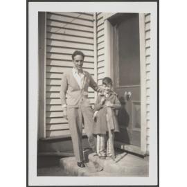 Charles Brasch with Philip Woollaston