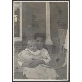 'Lesley Brasch and S.K. 3 months'