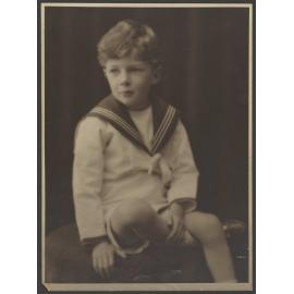 Child in sailor outfit