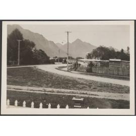 Road with hills in the background