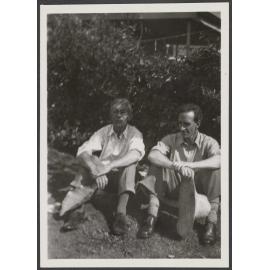 Jack Bennett and Charles Brasch