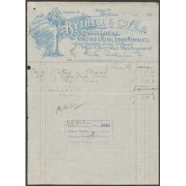 Bythell & Co. billhead
