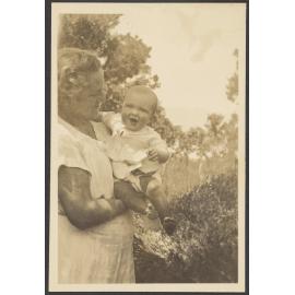 Woman with a baby