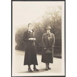 Lesley Brasch and unknown woman